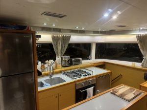 salon, Lagoon 52F, catamaran for sale