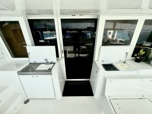 cockpit, Lagoon 52F, catamaran for sale