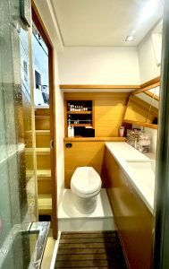 bath, Lagoon 52F, catamaran for sale