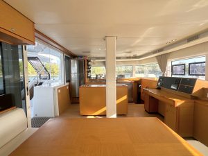 salon, Lagoon 52F, catamaran for sale