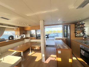 salon, Lagoon 52F, catamaran for sale