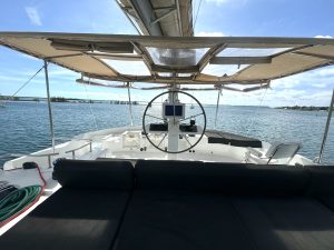 helm, Lagoon 52F, catamaran for sale
