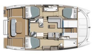 Leopard 40 PowerCat layout drawing 2