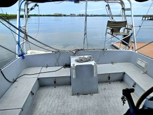 cockpit, Catalac 8M, catamaran for sale
