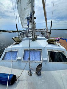 deck, Catalac 8M, catamaran for sale