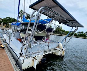 exterior, Catalac 8M, catamaran for sale