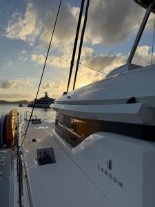 deck, Lagoon 55, catamaran for sale