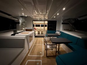 cockpit, Lagoon 55, catamaran for sale