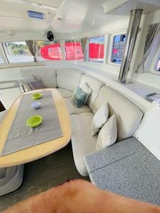 salon, Lagoon 440, catamaran for sale