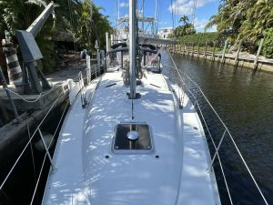 deck, Jeanneau 37 Sun Odyssey, sailboat for sale