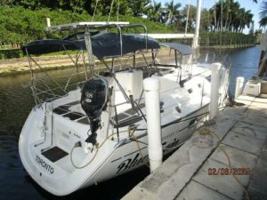 helm, Jeanneau 37 Sun Odyssey, sailboat for sale