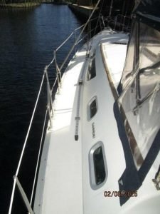 deck, Jeanneau 37 Sun Odyssey, sailboat for sale