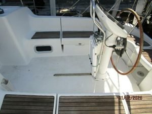 cockpit, Jeanneau 37 Sun Odyssey, sailboat for sale
