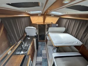 interior, Cutwater, trawler for sale