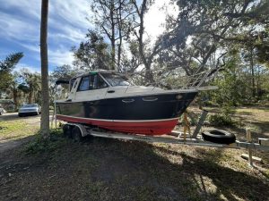 exterior, Cutwater, trawler for sale