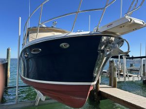 exterior, Cutwater, trawler for sale