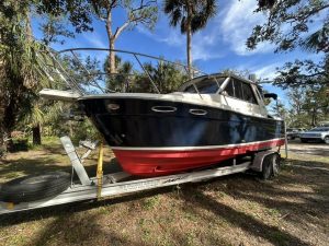 exterior, Cutwater, trawler for sale