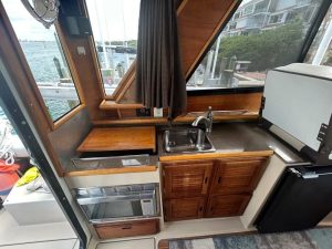 interior, Cutwater, trawler for sale