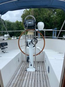 helm, Nonsuch 30 Ultra, sailboat for sale