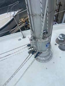 deck, Nonsuch 30 Ultra, sailboat for sale