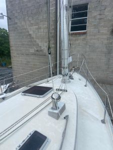 deck, Nonsuch 30 Ultra, sailboat for sale