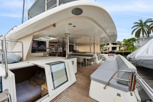cockpit, Lagoon 620, catamaran for sale
