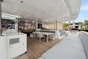 cockpit, Lagoon 620, catamaran for sale