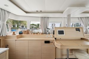 navigation station, Lagoon 620, catamaran for sale
