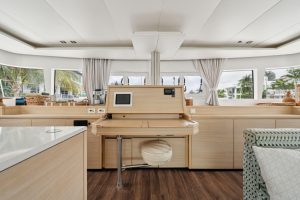 navigation station, Lagoon 620, catamaran for sale