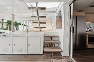cockpit, Lagoon 620, catamaran for sale
