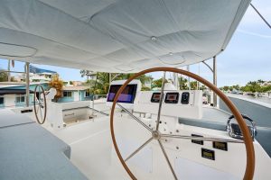 helm, Lagoon 620, catamaran for sale