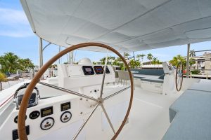 helm, Lagoon 620, catamaran for sale