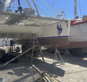 boatyard, Voyage 430 Norseman, catamaran for sale