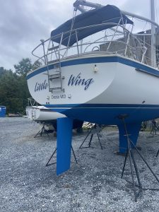 boatyard, Nonsuch 30 Ultra, sailboat for sale