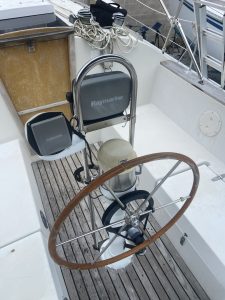helm, Nonsuch 30 Ultra, sailboat for sale