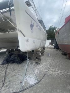 boatyard, Voyage 430 Norseman, catamaran for sale