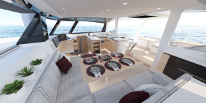 cockpit, Seawind 1370, catamaran for sale