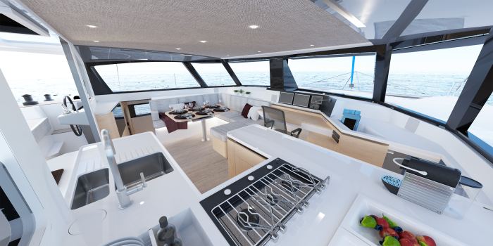 deck, Seawind 1370, catamaran for sale