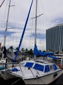 exterior, Catalac 8M, catamaran for sale