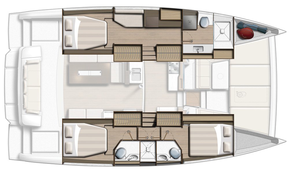 Bali 4.2, catamaran for sale