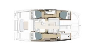 Leopard 40 PowerCat layout drawing 1