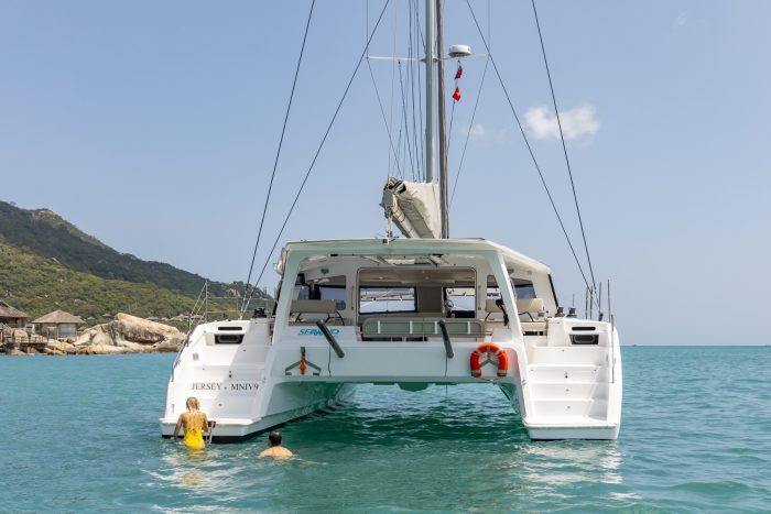 exterior, Seawind 1370, catamaran for sale