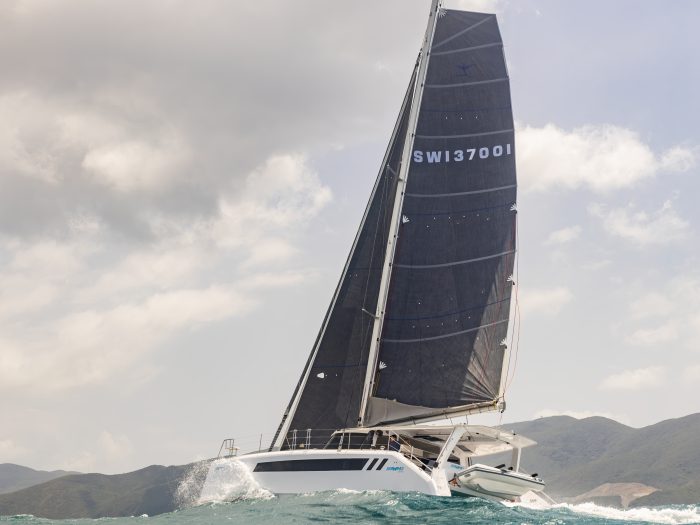 underway, Seawind 1370, catamaran for sale