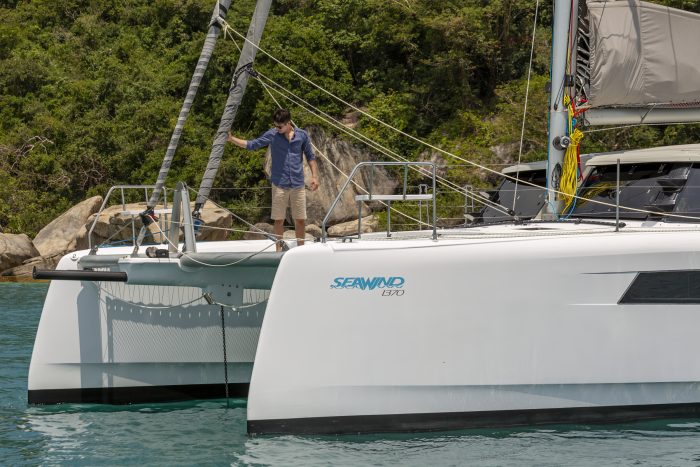 exterior, Seawind 1370, catamaran for sale
