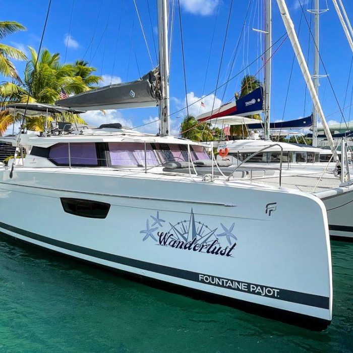 exterior, FP 47 Saona, catamaran for sale