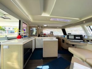 salon, FP 47 Saona, catamaran for sale