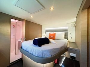 bed, FP 47 Saona, catamaran for sale