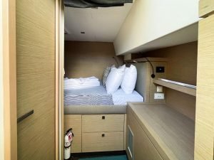 bed, FP 47 Saona, catamaran for sale