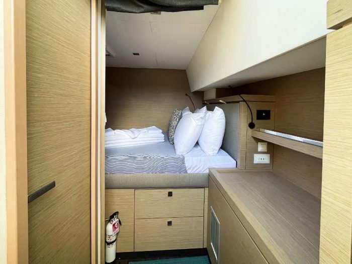 bed, FP 47 Saona, catamaran for sale