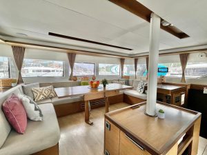 salon, Lagoon 50, catamaran for sale